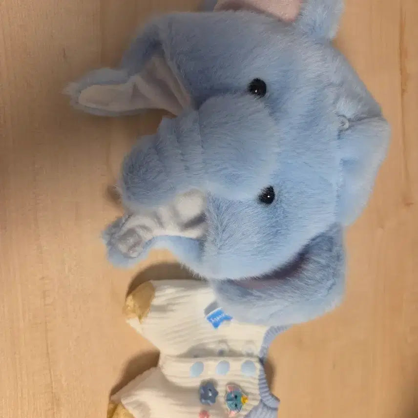 [BUNJANG] 15cm Cotton Doll Clothing Elephant Pajamas / 15cm 솜인형 옷 코끼리 우주복