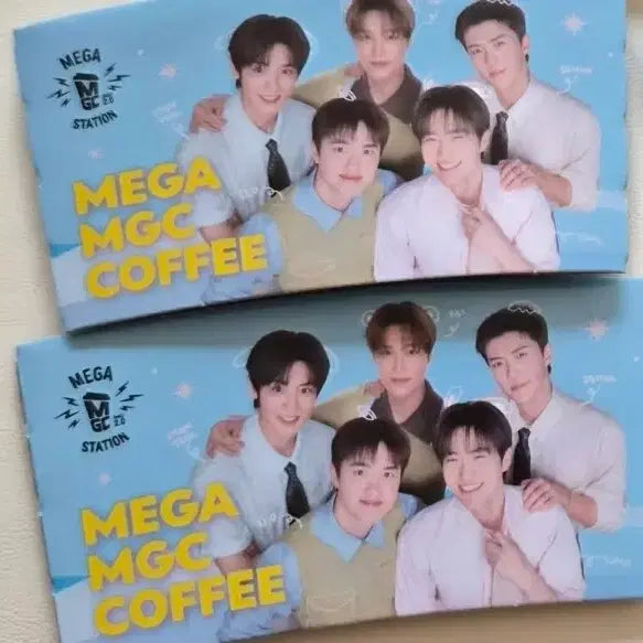 [BUNJANG] EXO Mega Coffee Photocard Set (Sealed) / [세트 미개봉]EXO 엑소 메가커피 포토카드