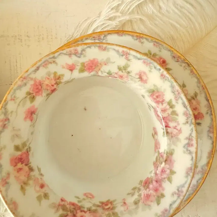 [BUNJANG] Haviland GDA Ramekin &amp; Saucer Set / 하빌랜드 gda 램킨셋트