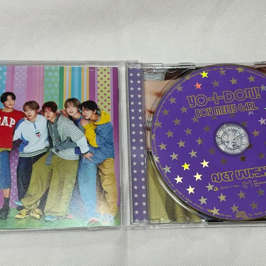 [BUNJANG] NCT WISH Sion Yoichidon Japan Album Individual Version Yoichidon Vomit Girl First Press Limited Sakuya Glasses Photocard / 엔시티 위시 시온 요이돈 일본앨범 개인반 요이동 보밋걸 초회한정 사쿠야 안경 포카