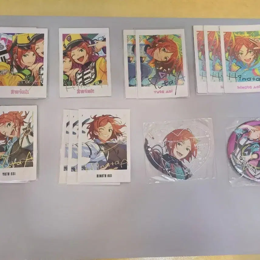 [BUNJANG] Ensemble Stars! Twink Vol. 1 Acrylic Stands Bundle Set / 앙스타 파샷츠 히나타 유우타 일괄