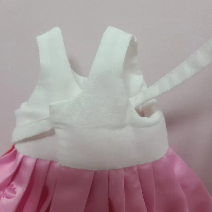 [BUNJANG] Baby Doll Green Jeogori and Pink Skirt Set / 베이비돌 초록저고리