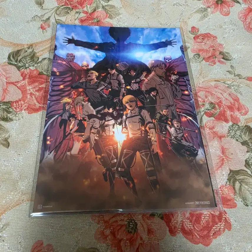 [BUNJANG] Attack on Titan Deco Pack Postcard Set / 진격의거인 데코팩엽서