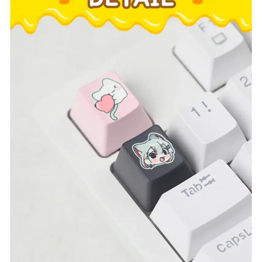 [BUNJANG] Neneko Mashiro Wing-ming Keycap Set / 2026 네네코 마시로 윙밍 키캡세트