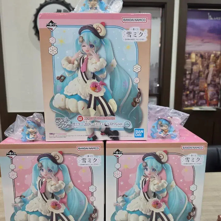 [BUNJANG] Ichiban Kuji Hatsune Miku 2026 Snow Fairy Figure Full Set + Bonus Mini Figure / 제일복권  미쿠 2026 피규어 전종품 + 미니 피규어까지 증정