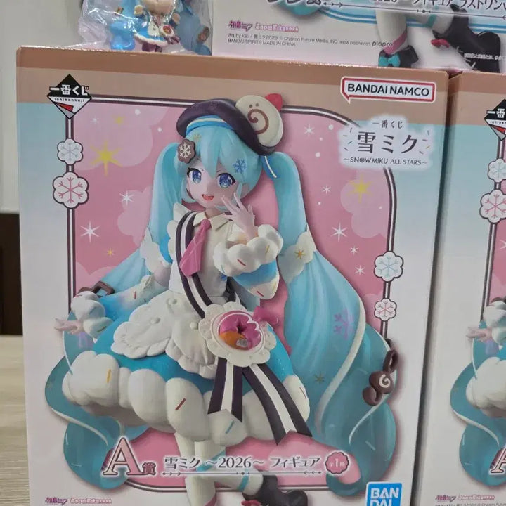 [BUNJANG] Ichiban Kuji Hatsune Miku 2026 Snow Fairy Figure Full Set + Bonus Mini Figure / 제일복권  미쿠 2026 피규어 전종품 + 미니 피규어까지 증정