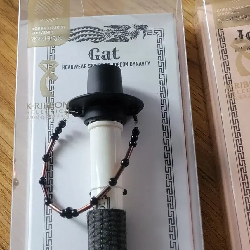 [BUNJANG] National Museum of Korea God-string and Jokduri Ballpoint Pens Set / 2개일괄)갓볼펜 국립중앙박물관 뮷즈굿즈 갓끈볼펜 족두리볼펜 국중박굿즈 선물
