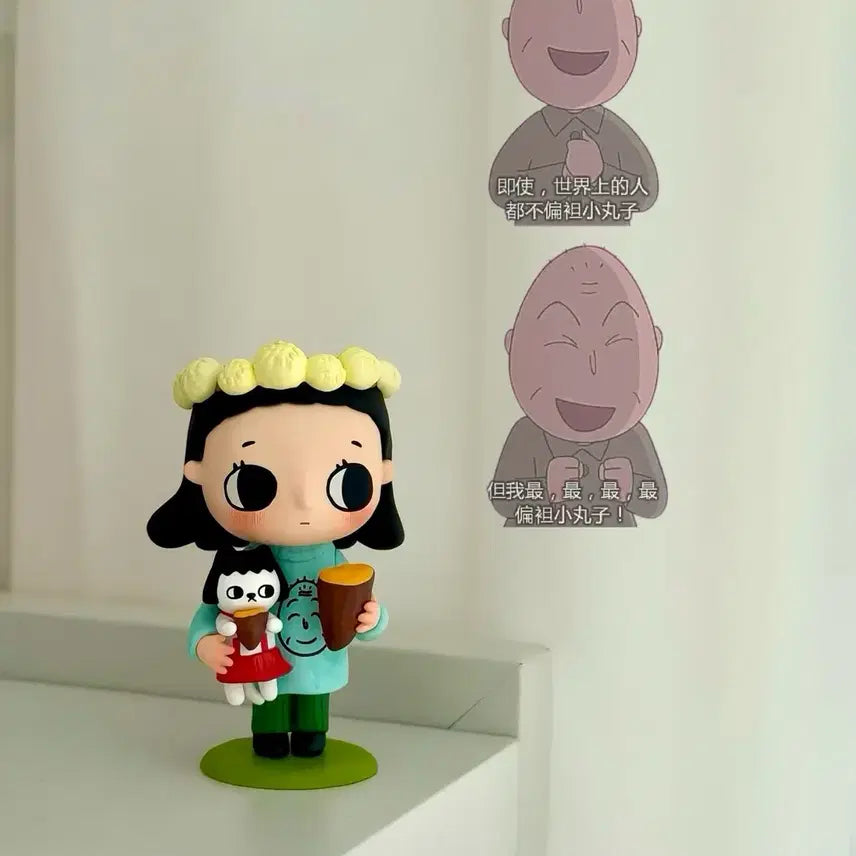[BUNJANG] Pop Mart Nyota x Chibi Maruko-chan The Best Grandpa Series Figure / 팝마트 뇨타 x 마루코는 아홉살 시리즈 The Best Grandpa