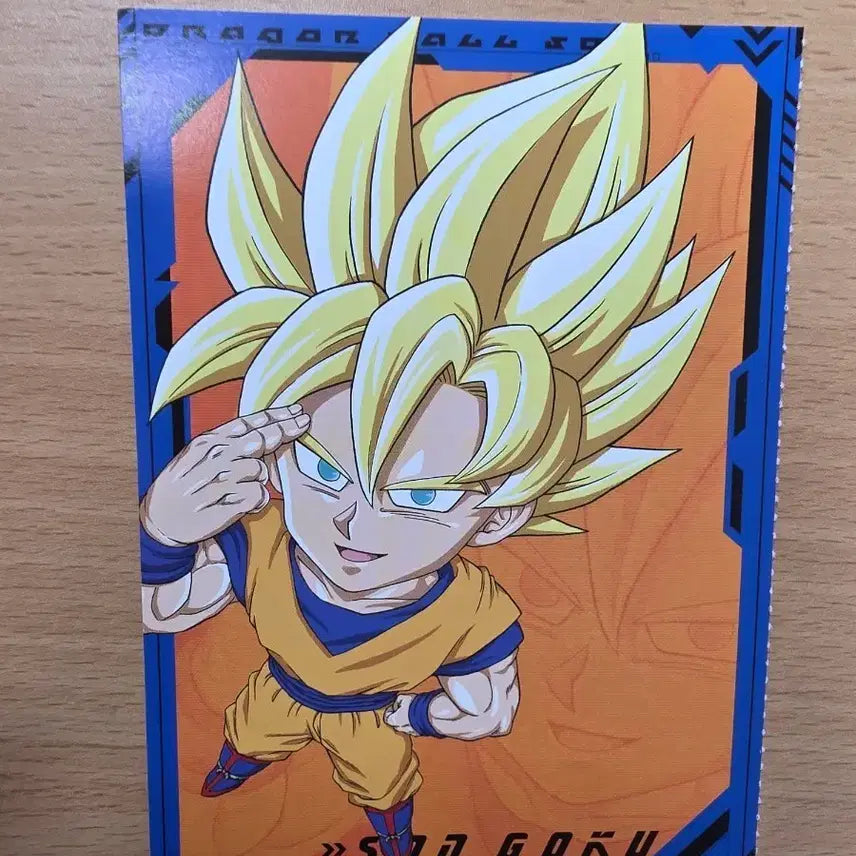 [BUNJANG] Dragon Ball Son Goku Postcard / 드래곤볼 손오공 엽서