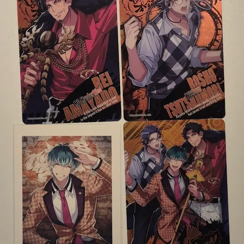 [BUNJANG] Hypnosis Mic Sasara Lotis &amp; Rei Metal Card Bundle / 히프마이 사사라 파샤 도츠혼 메탈카드 로쇼 메탈카드 레이 메탈카드 일괄