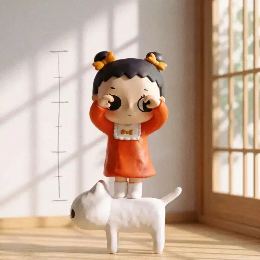 [BUNJANG] Pop Mart Nyota x Chibi Maruko-chan Series Grow Taller Figure / 팝마트 뇨타 x 마루코는 아홉살 시리즈  Grow Taller