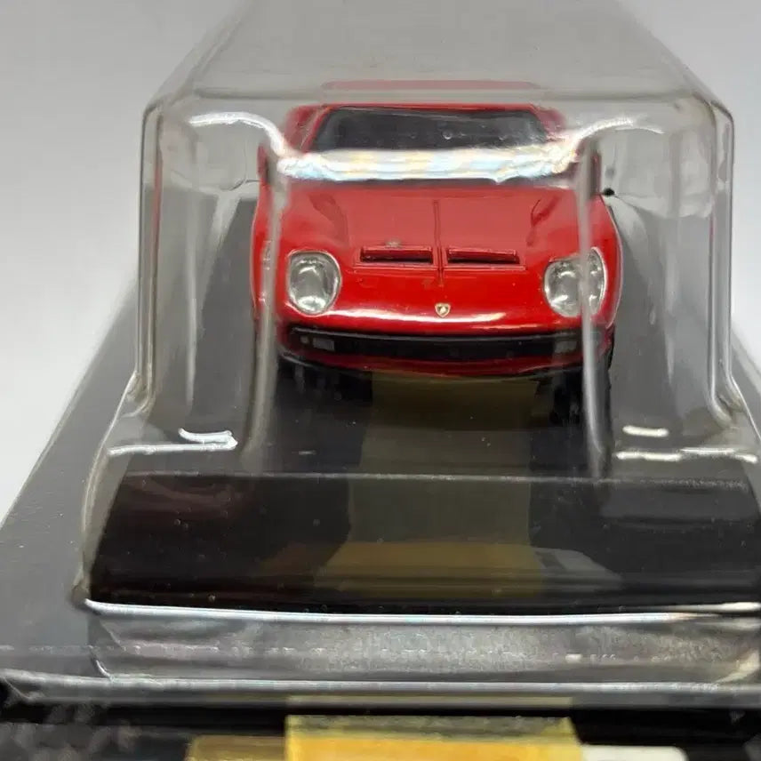 [BUNJANG] Kyosho 1:64 Lamborghini Miura Jota Red Full Box Mint Condition / 교쇼 1:64 람보르기니 미우라 조타 레드 풀박스 무하자