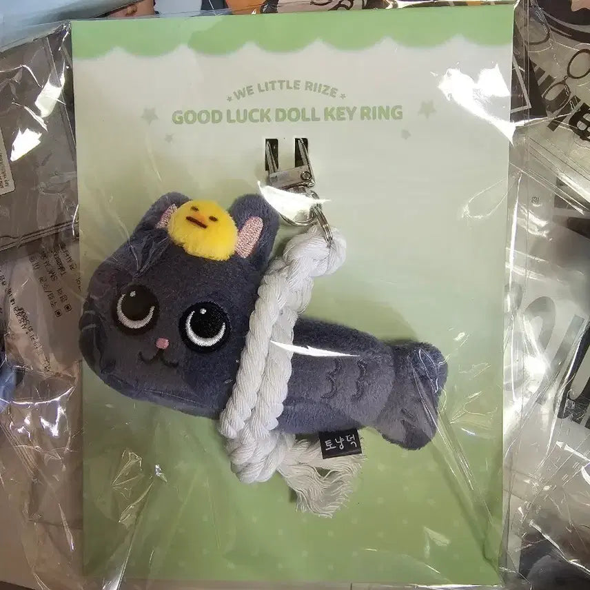 [BUNJANG] RIIZE Ryuto Nyangdeok Acryl Keychain Wonbin Doll (Sealed) / 미개봉)라이즈 토냥덕 액막이 키링 원빈인형