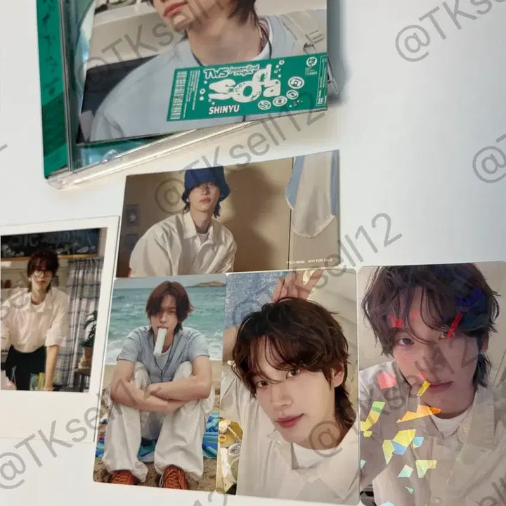 [BUNJANG] TWS Shinyu Personal Album Set with Weverse Japan Photocard / 소다소다 신유 개인반 + 특전(위버스 재팬)포함