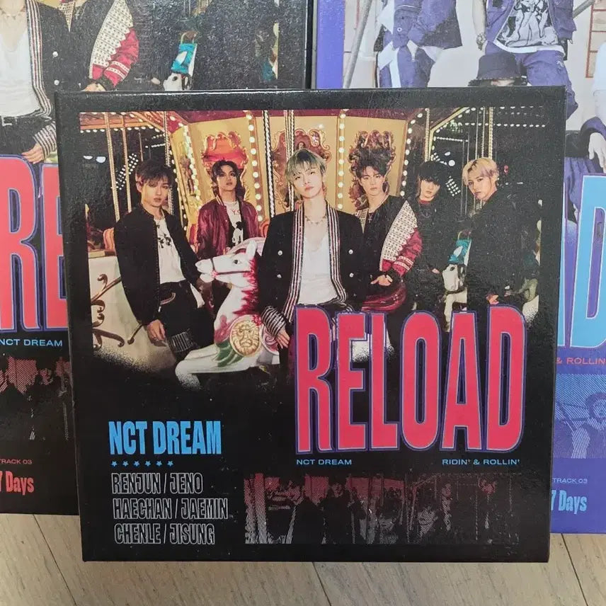 [BUNJANG] NCT DREAM Reload Album 3 Versions Set / NCT DREAM RELOAD 앨범 3종 세트