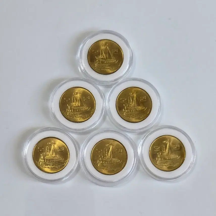 [BUNJANG] 1987 5 Won Coin Bundle Set / 화폐수집 1987년 5원 주화 일괄
