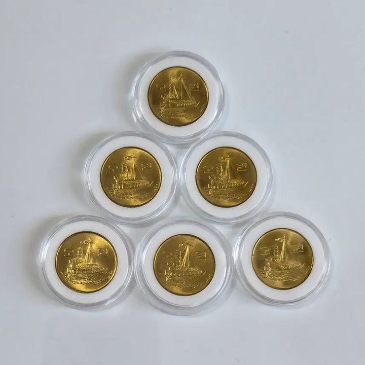 [BUNJANG] 1987 5 Won Coin Bundle Set / 화폐수집 1987년 5원 주화 일괄