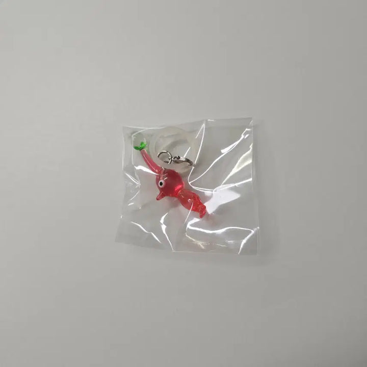 [BUNJANG] Bandai Pikmin Mezushi Keyring Gacha (Red) / (빨강) 반다이 피크민 메지루시 키링 가챠
