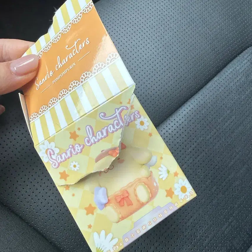 [BUNJANG] Sanrio Pompompurin Figure Keychain / 산리오 폼폼푸린 피규어 키링