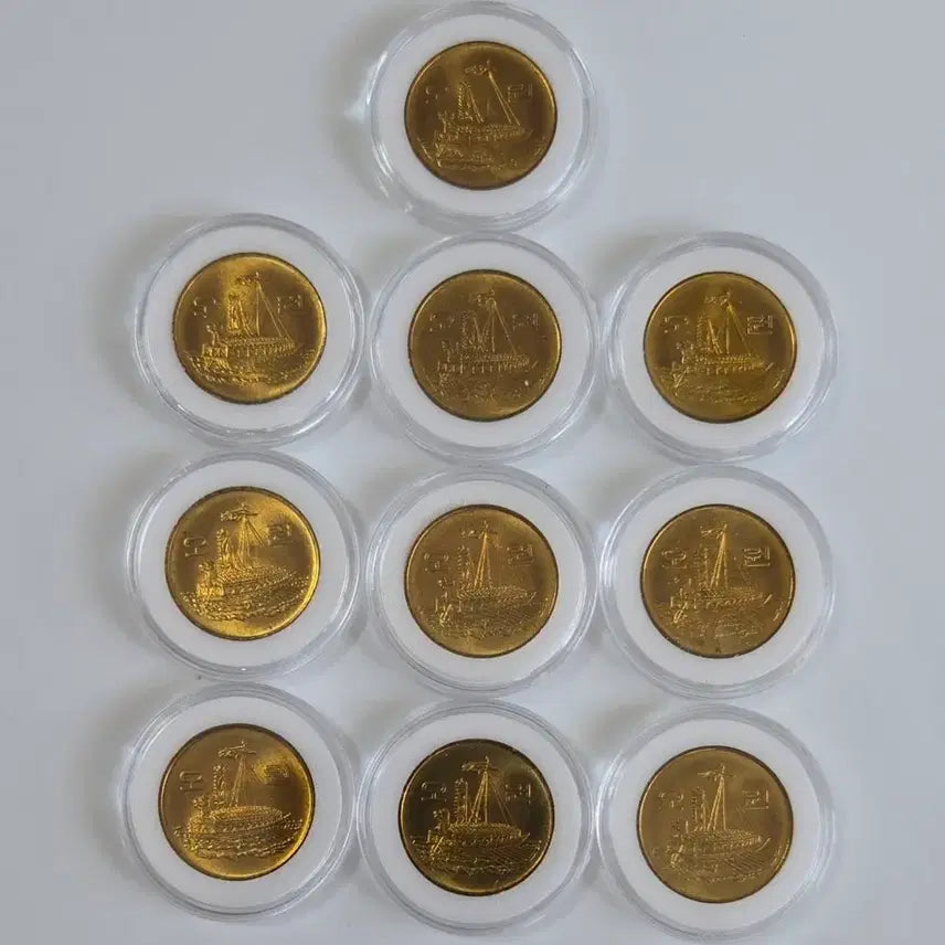 [BUNJANG] 1983 5 Won Coin Bundle (Unused) / 미사용 1983년 5원 주화 일괄