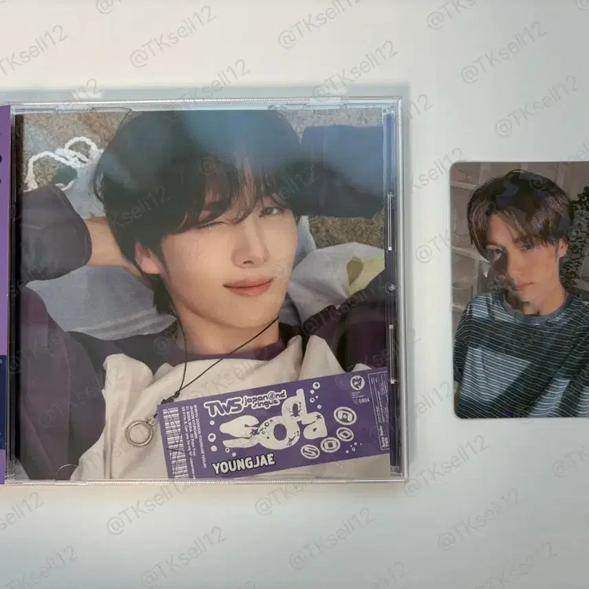 [BUNJANG] TWS Youngjae Lucky Draw Photocard Bundle Set / 소다소다 영재 개인반 + 특전(위버스 재팬)포함