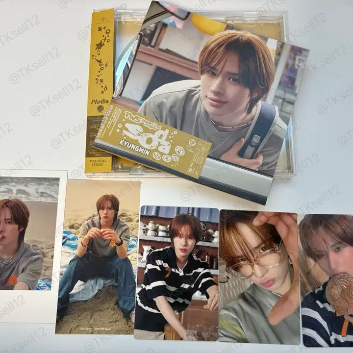 [BUNJANG] TWS Kyungmin Soda Soda Individual Set + Weverse Japan Photocard Bundle / 소다소다 경민 개인반 + 특전(위버스 재팬)포함
