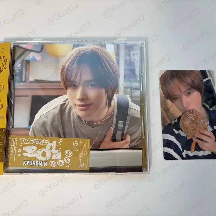 [BUNJANG] TWS Kyungmin Soda Soda Individual Set + Weverse Japan Photocard Bundle / 소다소다 경민 개인반 + 특전(위버스 재팬)포함