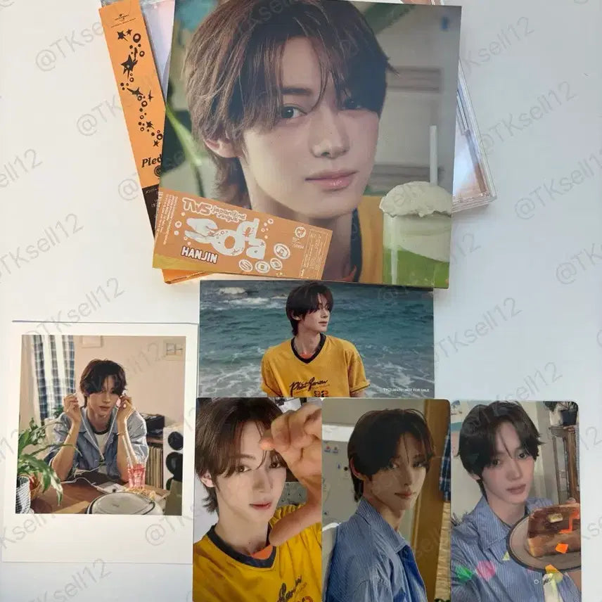 [BUNJANG] TWS Hanjin Lucky Draw Bundle Set (Weverse Japan) / 소다소다 한진 개인반 + 특전(위버스 재팬)포함