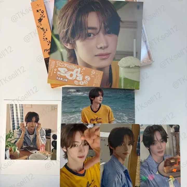 [BUNJANG] TWS Hanjin Lucky Draw Bundle Set (Weverse Japan) / 소다소다 한진 개인반 + 특전(위버스 재팬)포함