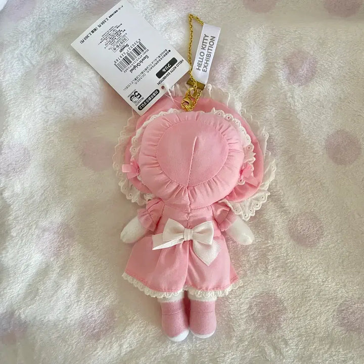 [BUNJANG] Sanrio Hello Kitty 50th Anniversary Lolita Nova Kitty Mascot (Classic Design) / 잠시할인합니다!)산리오 헬로키티 50주년 전시회 로리타 노바라 키티 마스코트 고전키티