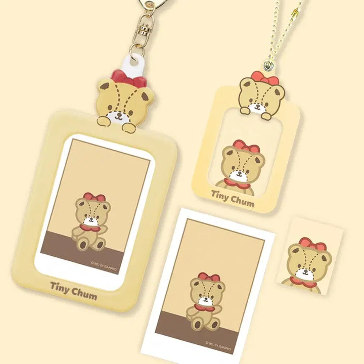 [BUNJANG] Tiny Charm Photo Sticker Holder Keyring / (타이니참) 증사 홀더 키링