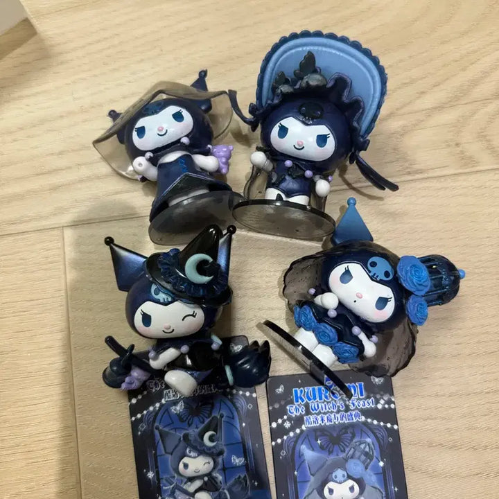 [BUNJANG] Kuromi Mini Figure Set (4 Types) / 쿠루미피규어세트
