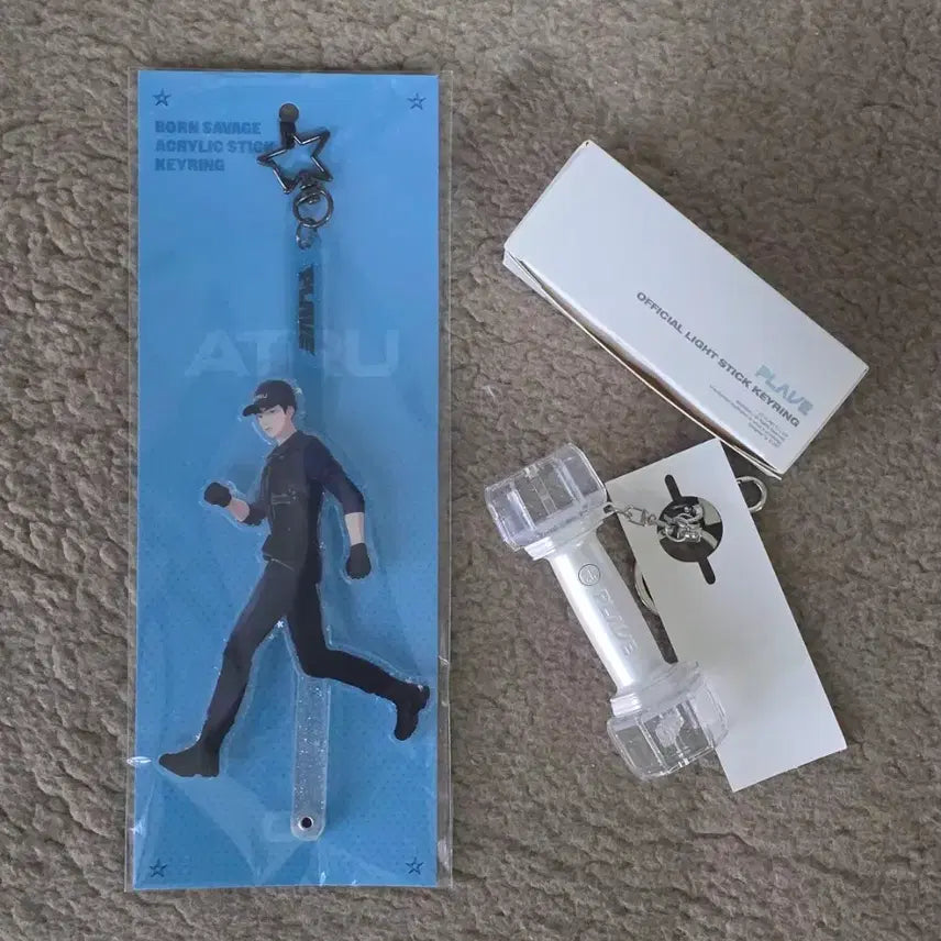 [BUNJANG] PLAVE Kalfatu Acrylic Stick, Cheering Rod Keyring Mini / 플레이브 칼파투 예준 아크릴스틱 , 응원봉 키링 미니 아뵹