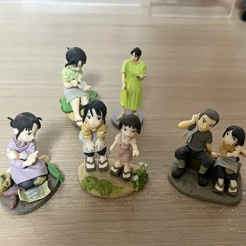 [BUNJANG] In This Corner of the World Mini Q Figures Bundle Set / 이 세상의 한구석에서 미니큐 피규어 일괄