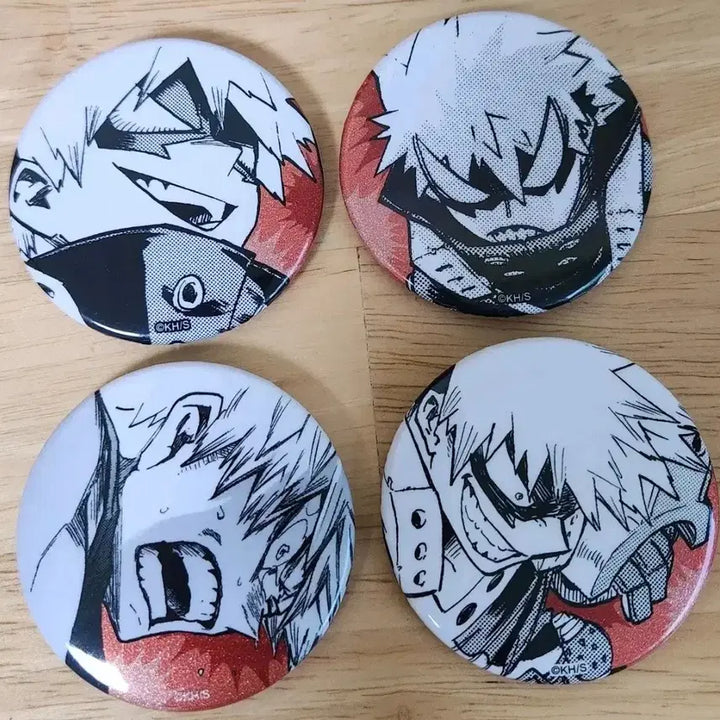 [BUNJANG] My Hero Academia Bakugo Event Cafe Lucky Draw &amp; Emotion Can Badges Bundle / 바쿠고 이벤트카페 전프레 럭드 + 이모션 캔뱃지 판매 처분 히로아카나히아아크릴스탠드증명사진엽서포스터특전포토카드폴라로이드비공굿