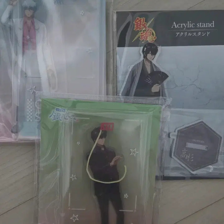 [BUNJANG] Gintama Gintoki, Hijikata, Takasugi Acrylic Stand Bundle Set / 긴파치센세 히지카타 타카스기 아크릴스탠드 일괄 급처