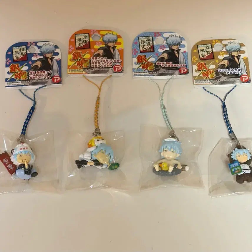 [BUNJANG] Gintama Limited Edition Strap Bundle Set / 은혼 지역 한정 스트랩 일괄