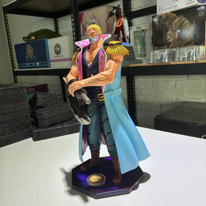 [BUNJANG] Black Studio One Piece Marine Morgan Resin Figure / 블랙 스튜디오 원피스 해군 모건 레진 피규어