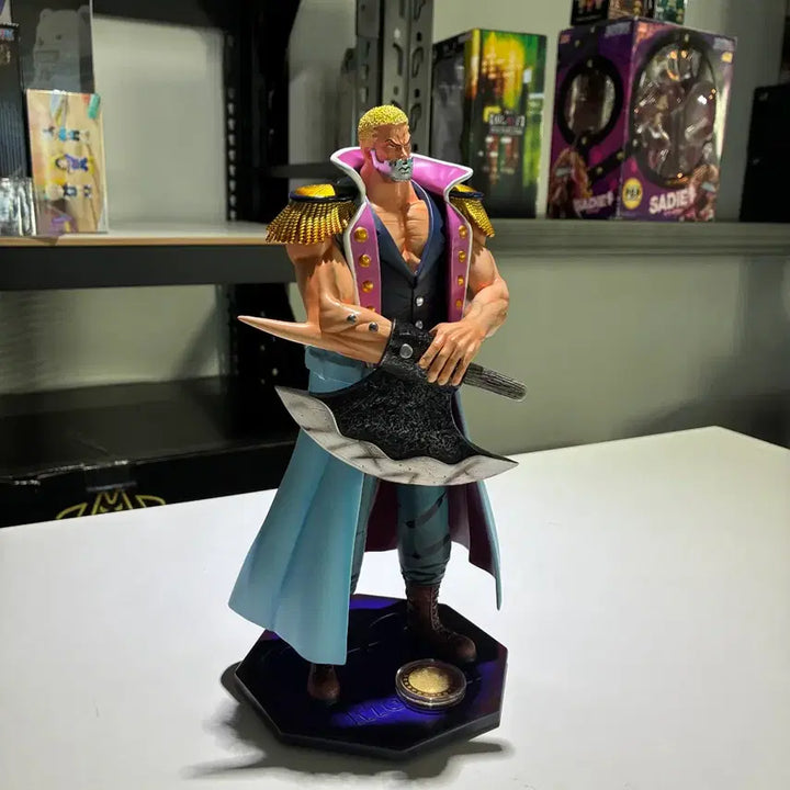 [BUNJANG] Black Studio One Piece Marine Morgan Resin Figure / 블랙 스튜디오 원피스 해군 모건 레진 피규어