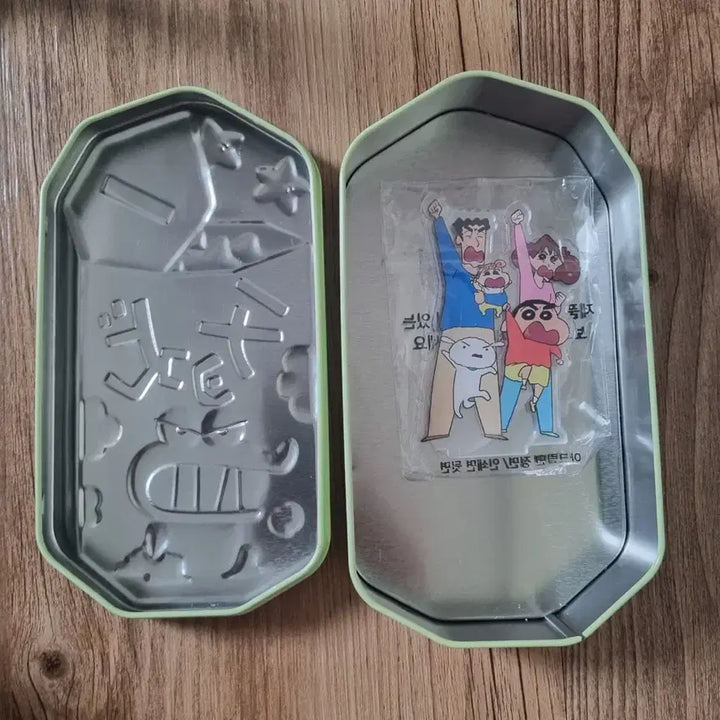 [BUNJANG] Jangkyu Acrylic Stand Chocobi Tin Case / 짱규 아크릴 스탠드 쵸코비 틴 케이스