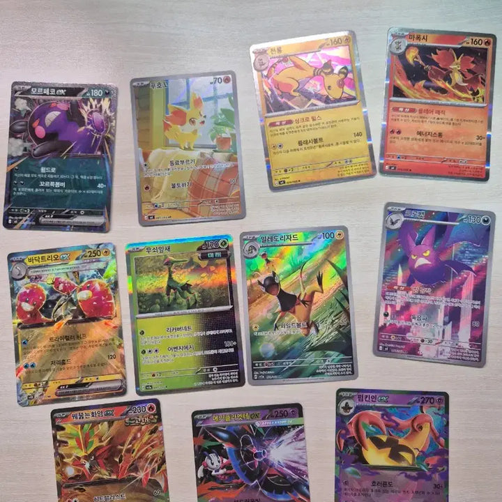 [BUNJANG] Pokemon Card Bundle (R Grade and Above) / 포켓몬카드 R이상 뭉치 팝니다.