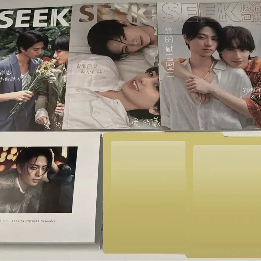 [BUNJANG] Connie Saito Chinese Magazine Calendar Bundle / 이와세요지 코니시에이토 중국 잡지 캘린더 일괄