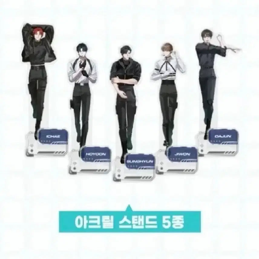 [BUNJANG] Mang-A-Sal Tumblbug Funding Acrylic Stand Set / 망아살 텀블벅 펀딩 아크릴스탠드 5종 일괄