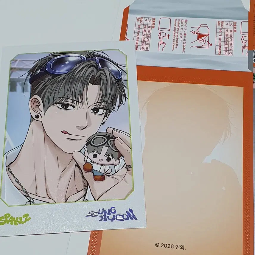 [BUNJANG] Spaklz Unsleep Polarphotocard Lee Seungri / spaklz 스파클즈 lezhin 중국 한정 폴라 언슬립 unsleep 이승현 양도