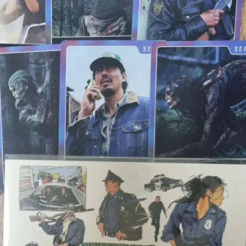 [BUNJANG] Hype Postcard + Trading Card 6 Types Bundle Set / 호프 엽서+트레이딩 카드 6종 일괄양도