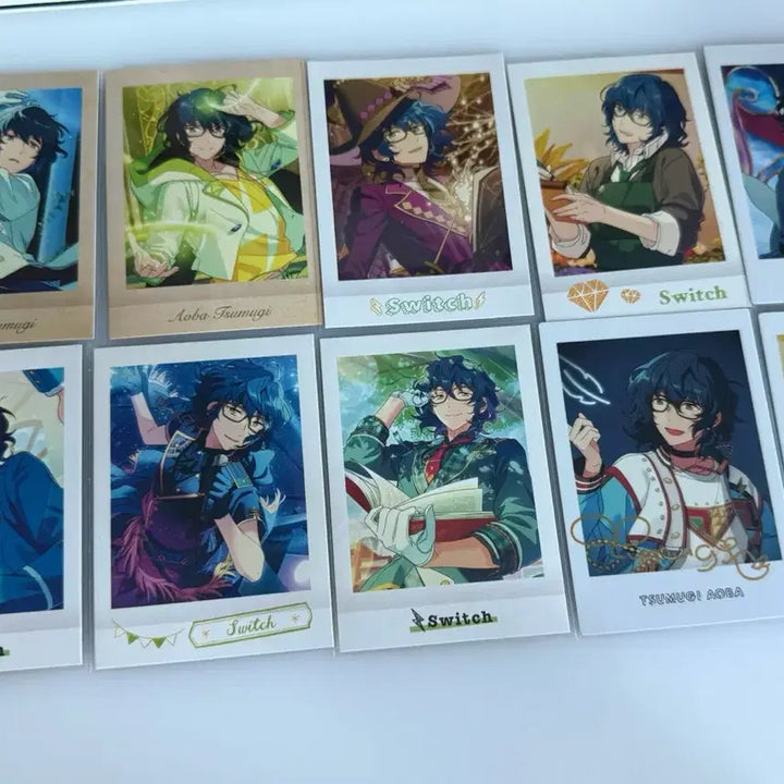 [BUNJANG] Ensemble Stars Aoba Tsumugi PASHa Card &amp; Clear Card Bundle Set / 앙스타 아오바 츠무기 파샤 클카 64장 일괄
