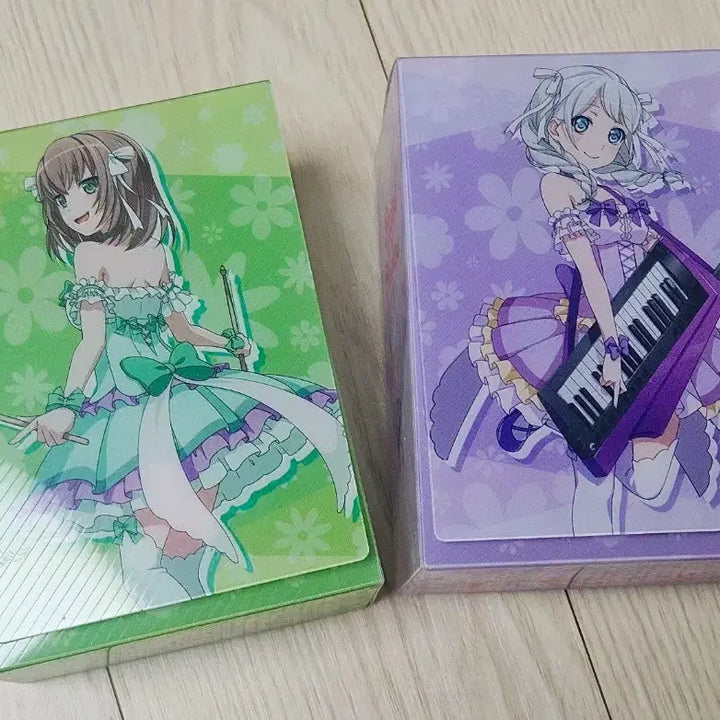 [BUNJANG] BanG Dream! Pastel Palettes Wakamiya Eve &amp; Yamato Maya Deck Case Bundle / 파스파레 이브 마야 덱케이스 일괄 뱅드림 반도리 굿즈