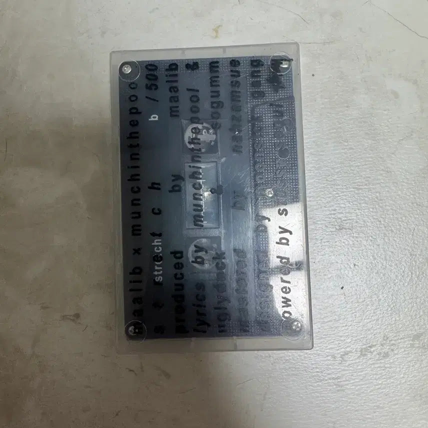 [BUNJANG] Woo Won Jae Stretch Cassette Tape / 우원재 Stretch 카세트 테이프
