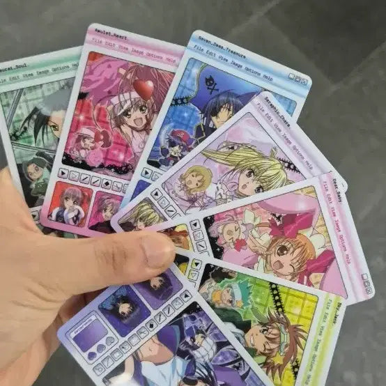 [BUNJANG] Character Changing Character (Kekechain) Photocard Bundle Set (7 pcs) / 캐릭캐릭체인지 캐캐체 포토카드 일괄 7장