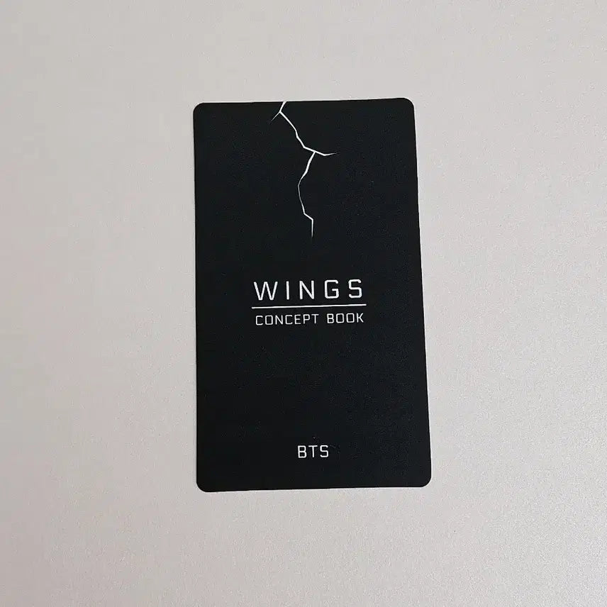 [BUNJANG] BTS Jungkook Wings Concept Book Lenticular Photocard / 정국 윙즈 컨셉북 렌티큘러 포카 방탄 bts poca jk